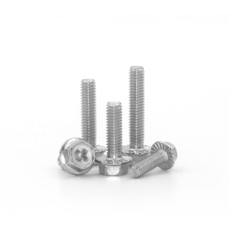 304 Cross flange screw