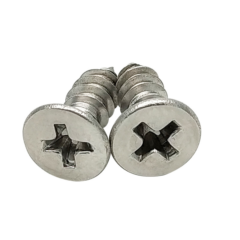 KA flat head cross tapping screw