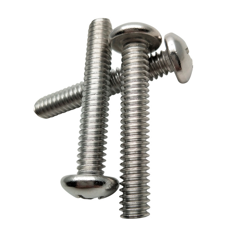 Half round head cross head screw