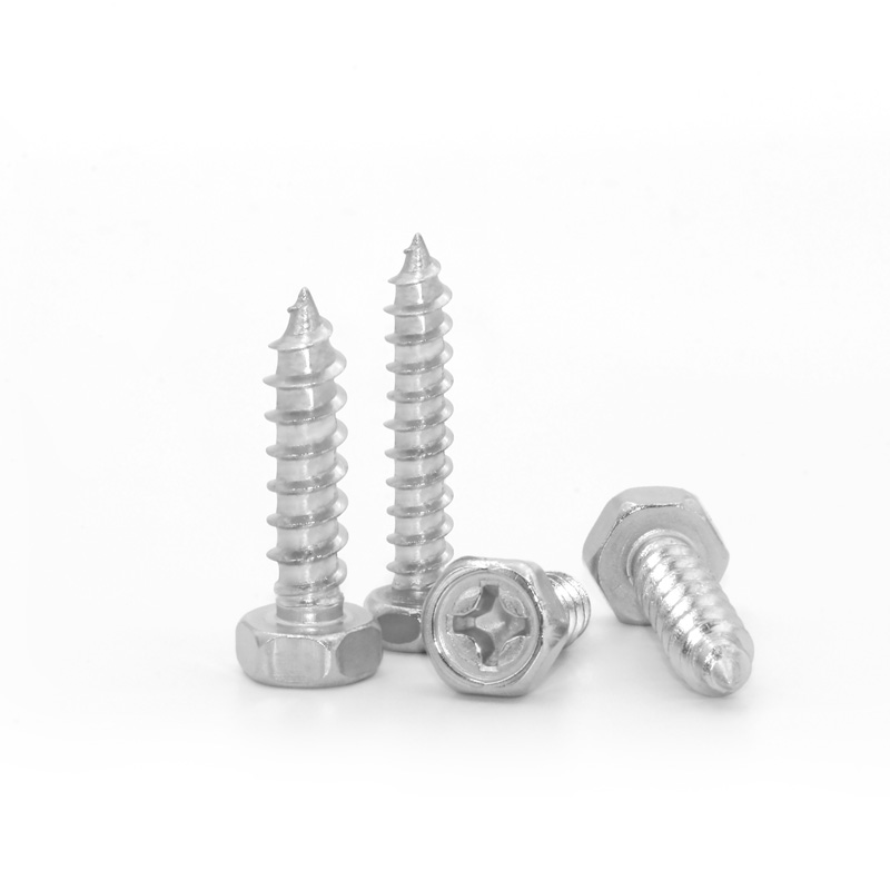 304 external hexagonal tapping screw