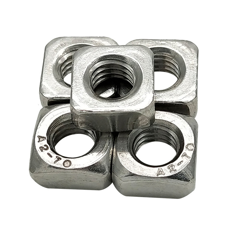 316 square stainless steel nut