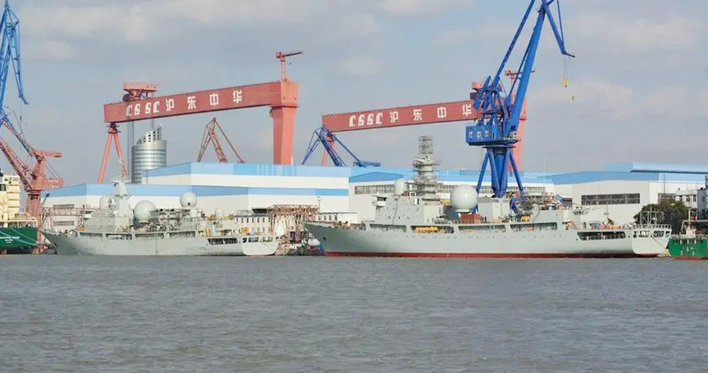 Shipyards under China Shipbuilding Corporation